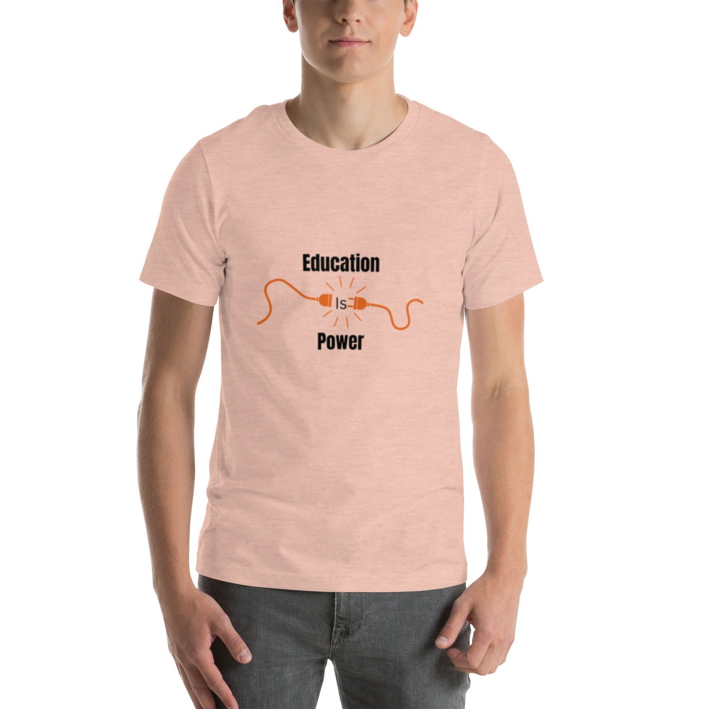 Education Is Power |  Short Sleeve | Unisex T-Shirt   - #tag1# - #tag2# - 