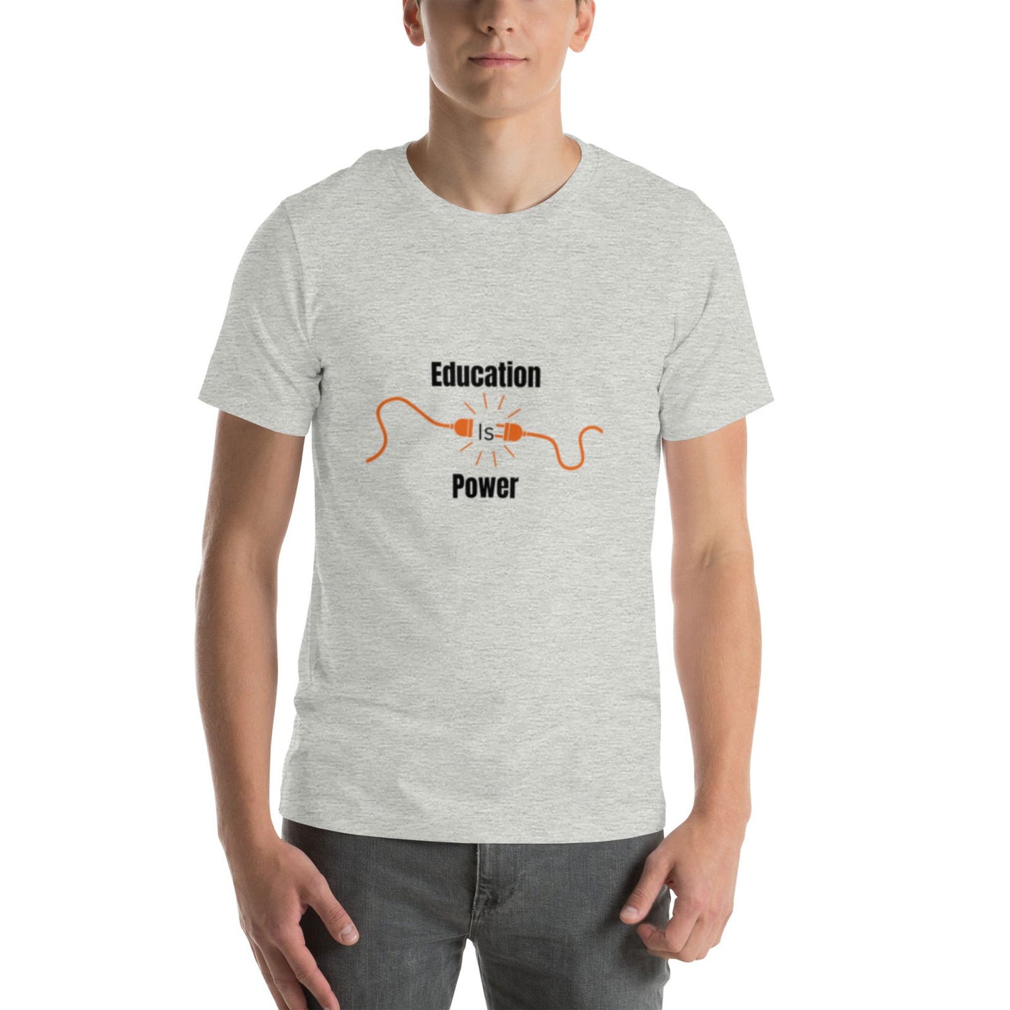Education Is Power |  Short Sleeve | Unisex T-Shirt   - #tag1# - #tag2# - 