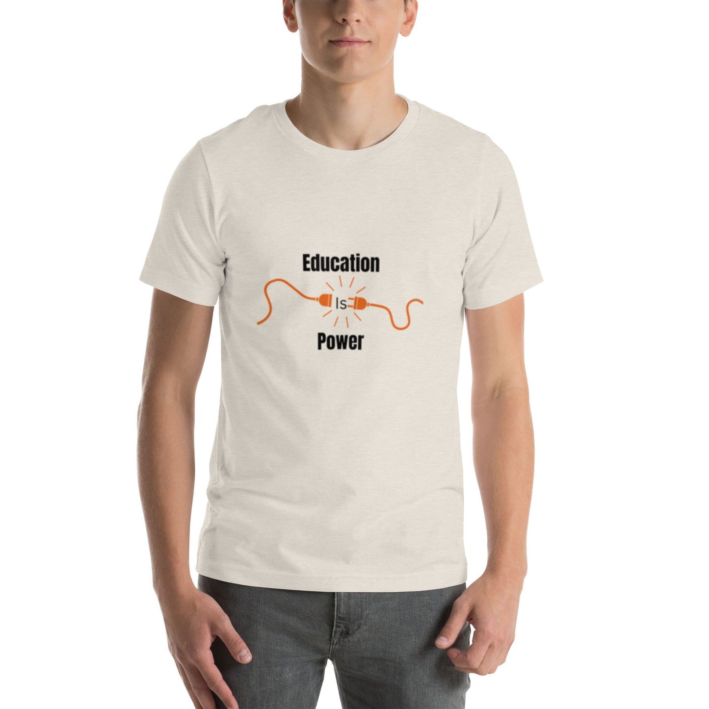 Education Is Power |  Short Sleeve | Unisex T-Shirt   - #tag1# - #tag2# - 
