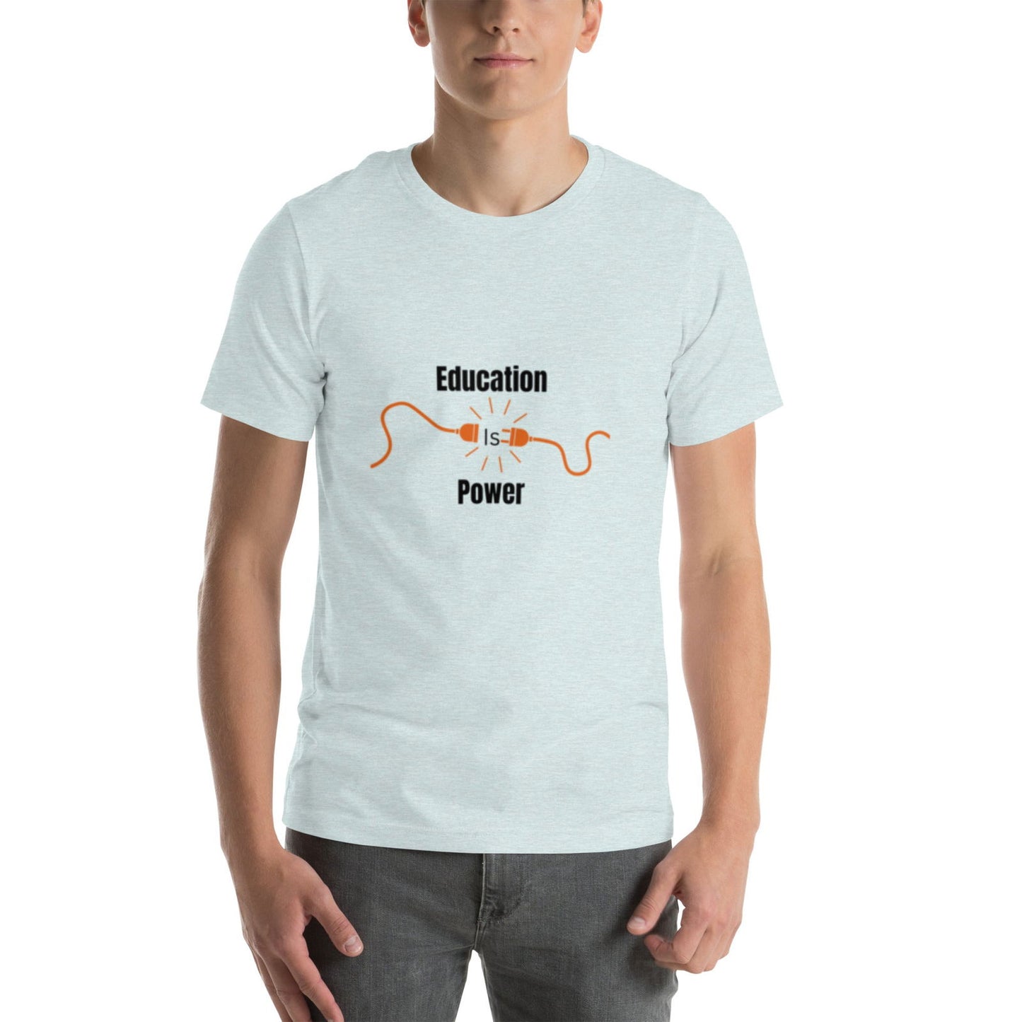 Education Is Power |  Short Sleeve | Unisex T-Shirt   - #tag1# - #tag2# - 