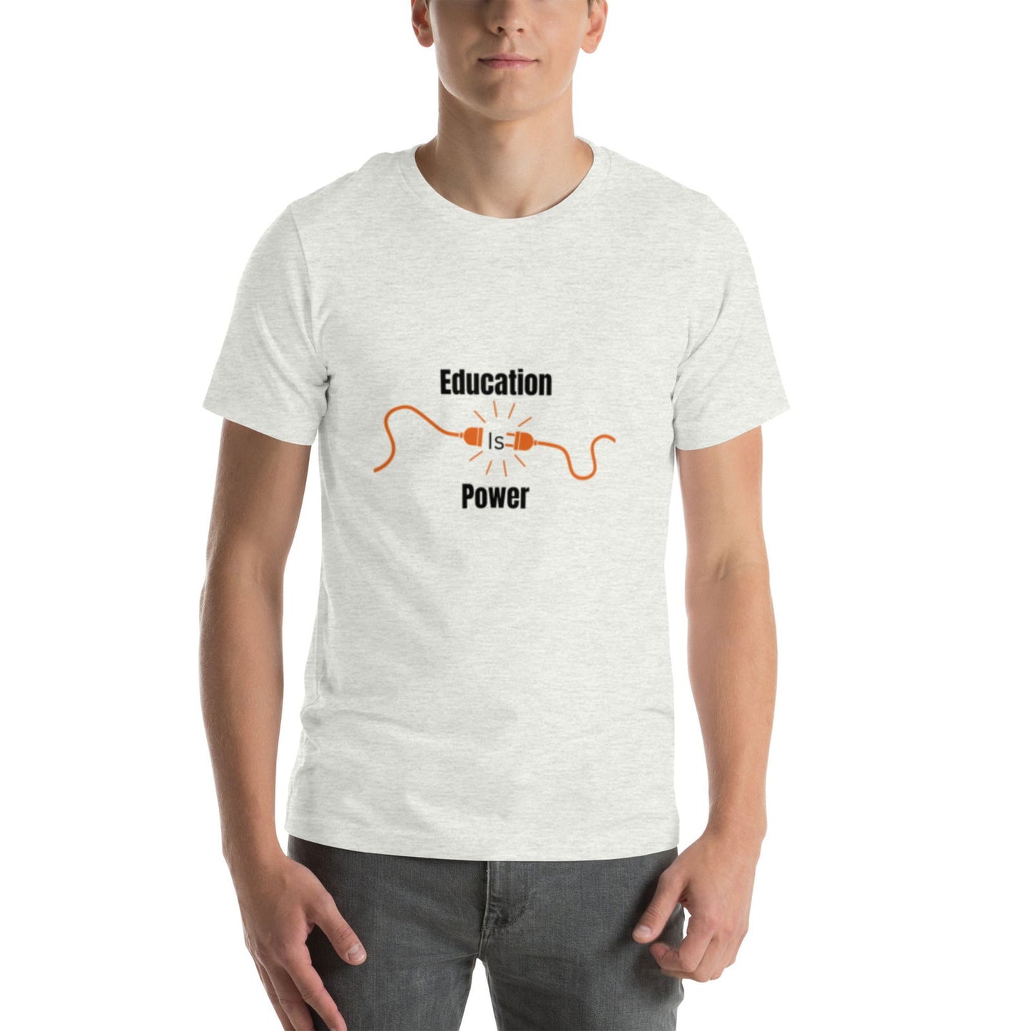 Education Is Power |  Short Sleeve | Unisex T-Shirt   - #tag1# - #tag2# - 