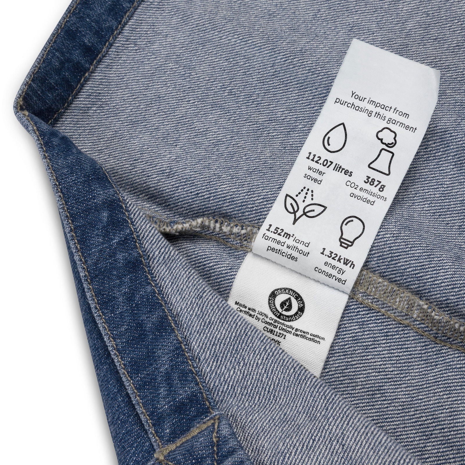 Flowered | Great-Grandmothers |  Organic Denim |  Tote Bag   - #tag1# - #tag2# - 