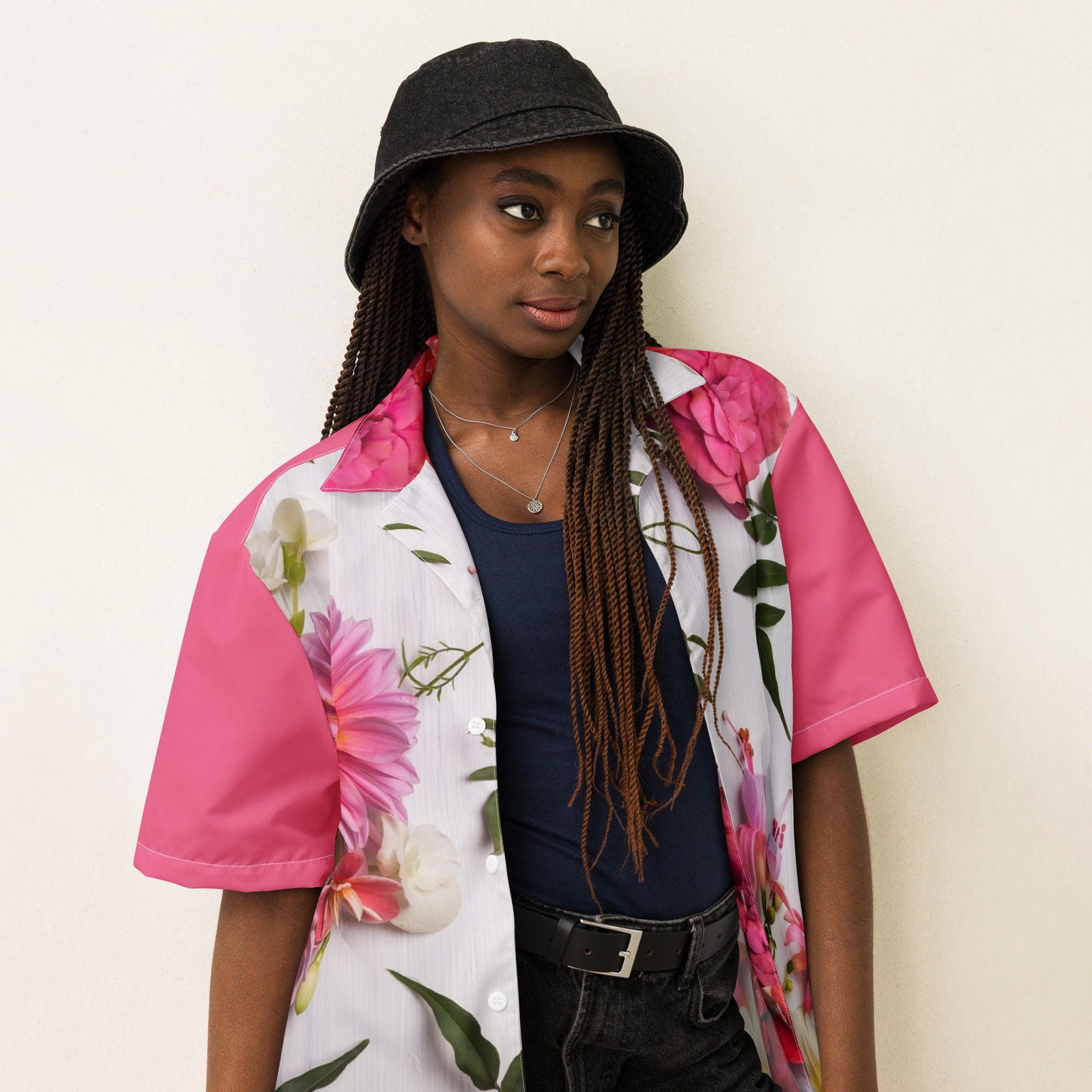 Flowers | Short Sleeve | Button Shirt   - #tag1# - #tag2# - 