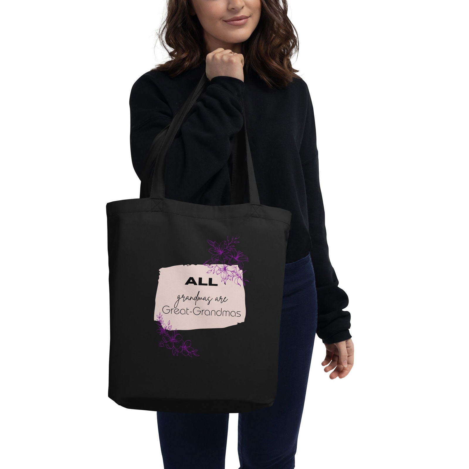 Grandmas Eco Tote Bag   - #tag1# - #tag2# - 