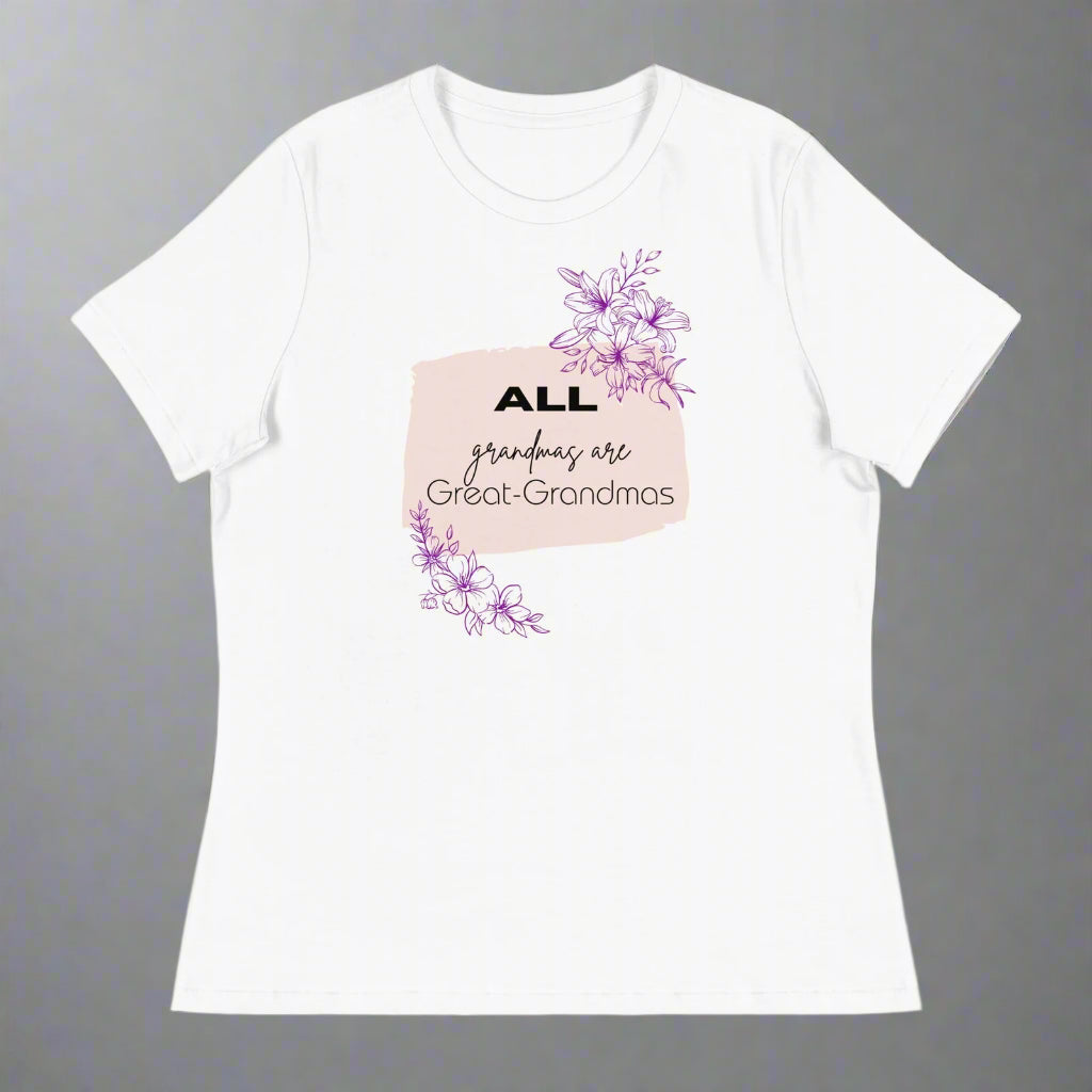 Grandmas Women's Relaxed T-Shirt   - #tag1# - #tag2# - 