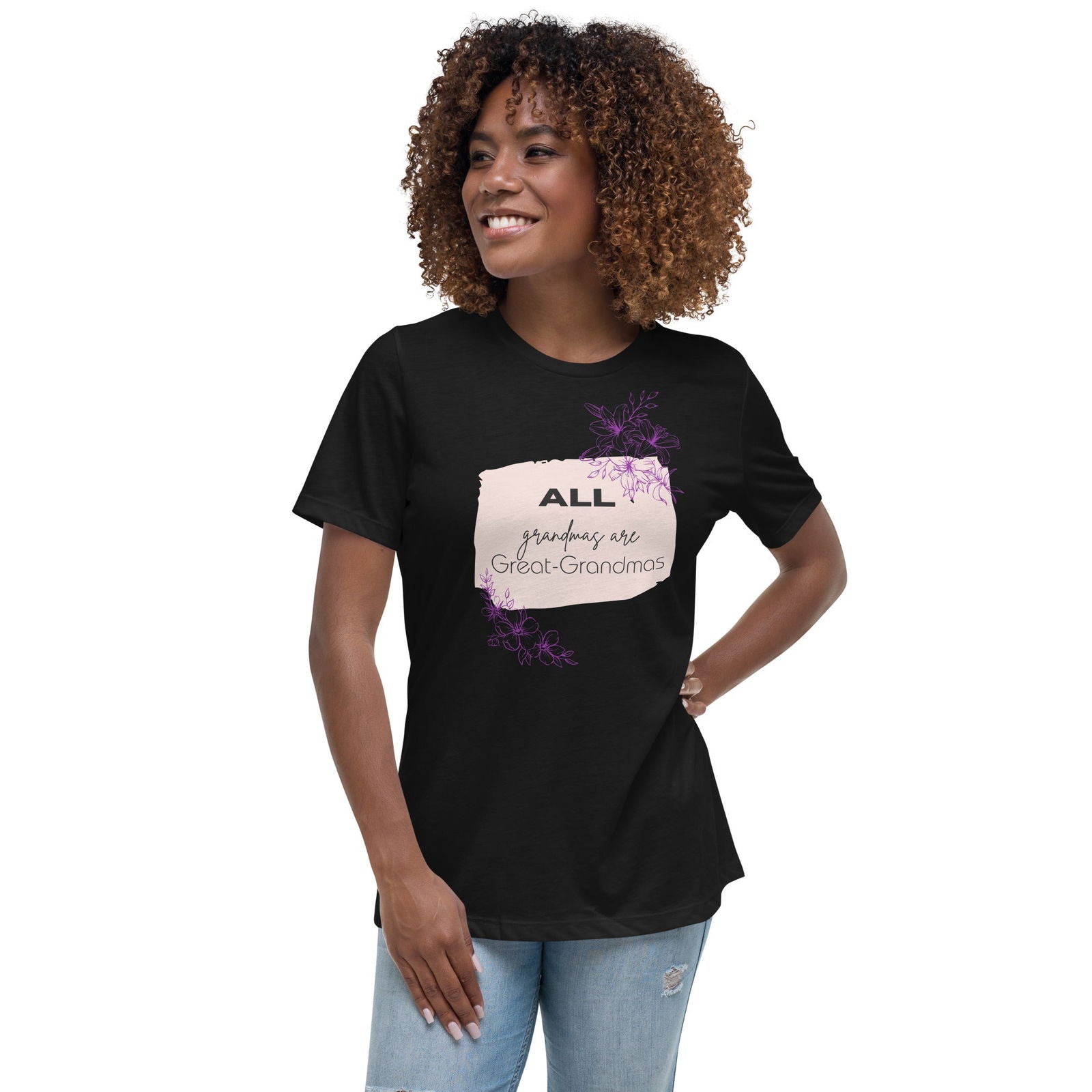Grandmas Women's Relaxed T-Shirt   - #tag1# - #tag2# - 