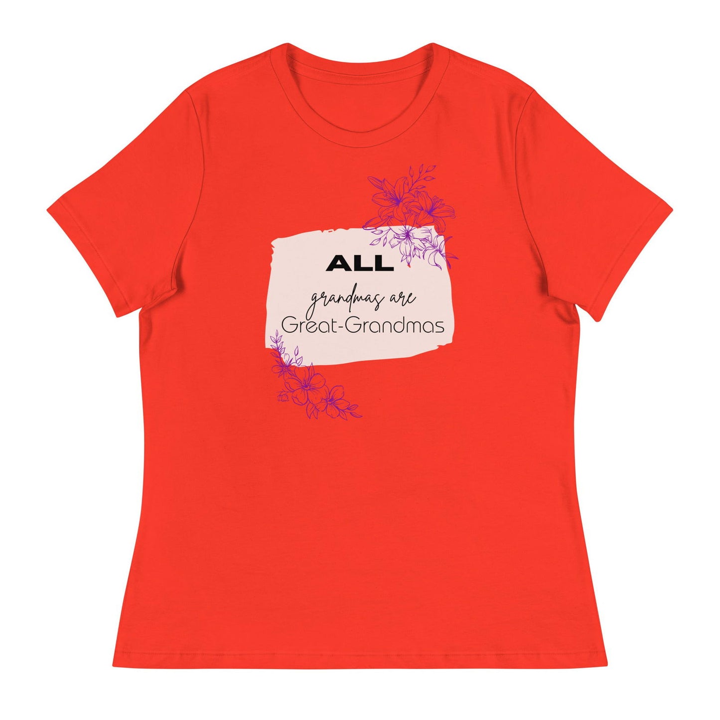 Grandmas Women's Relaxed T-Shirt   - #tag1# - #tag2# - 