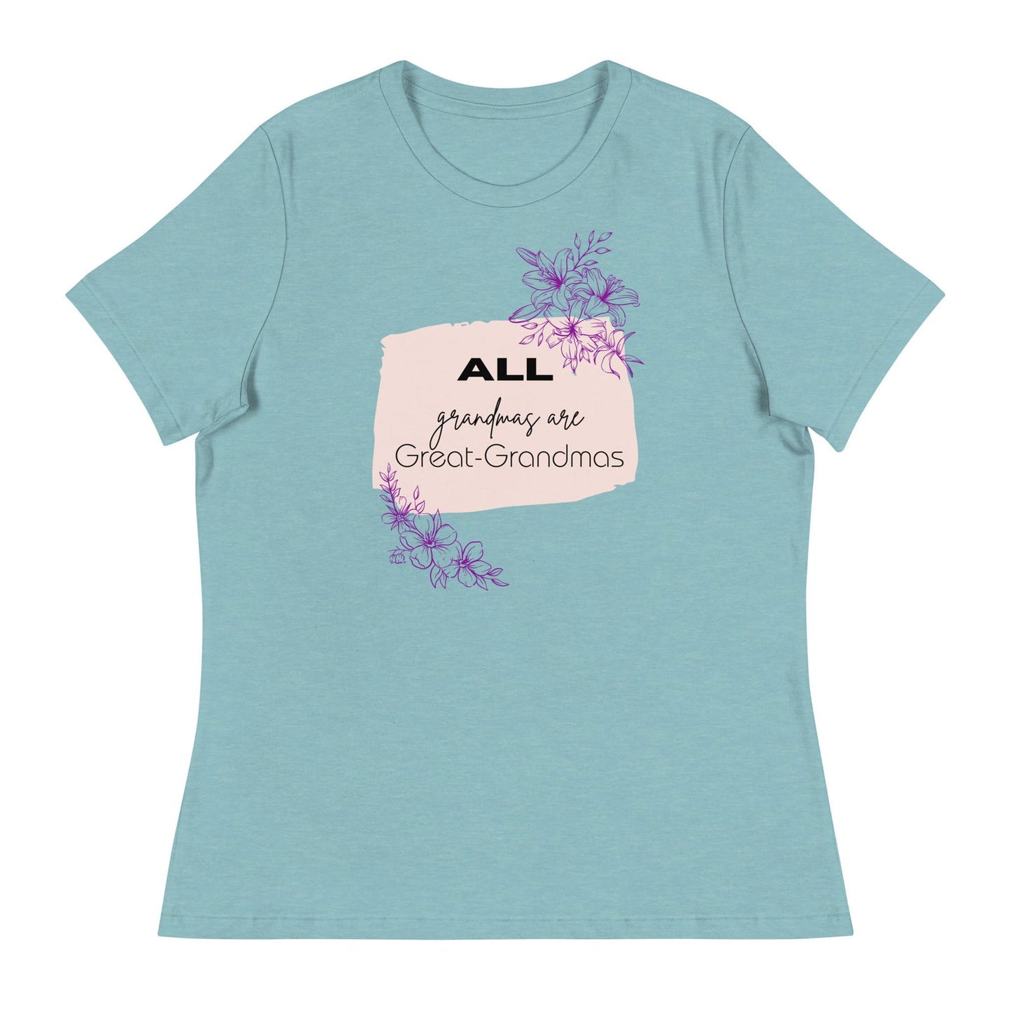 Grandmas Women's Relaxed T-Shirt   - #tag1# - #tag2# - 