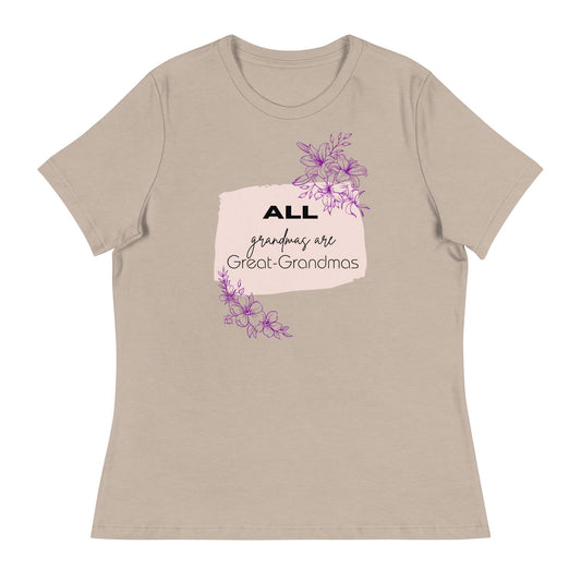 Grandmas Women's Relaxed T-Shirt   - #tag1# - #tag2# - 