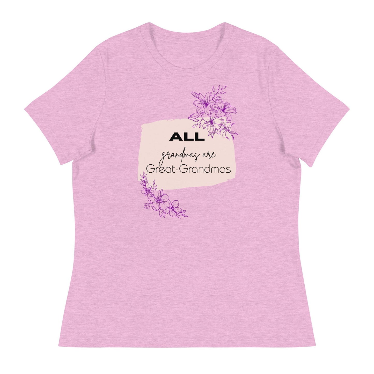 Grandmas Women's Relaxed T-Shirt   - #tag1# - #tag2# - 