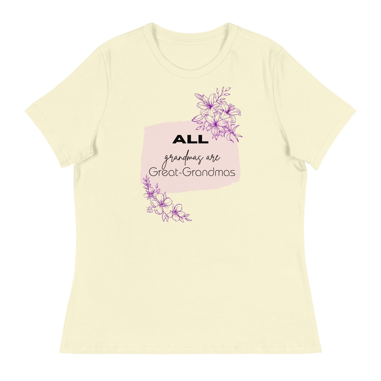 Grandmas Women's Relaxed T-Shirt   - #tag1# - #tag2# - 