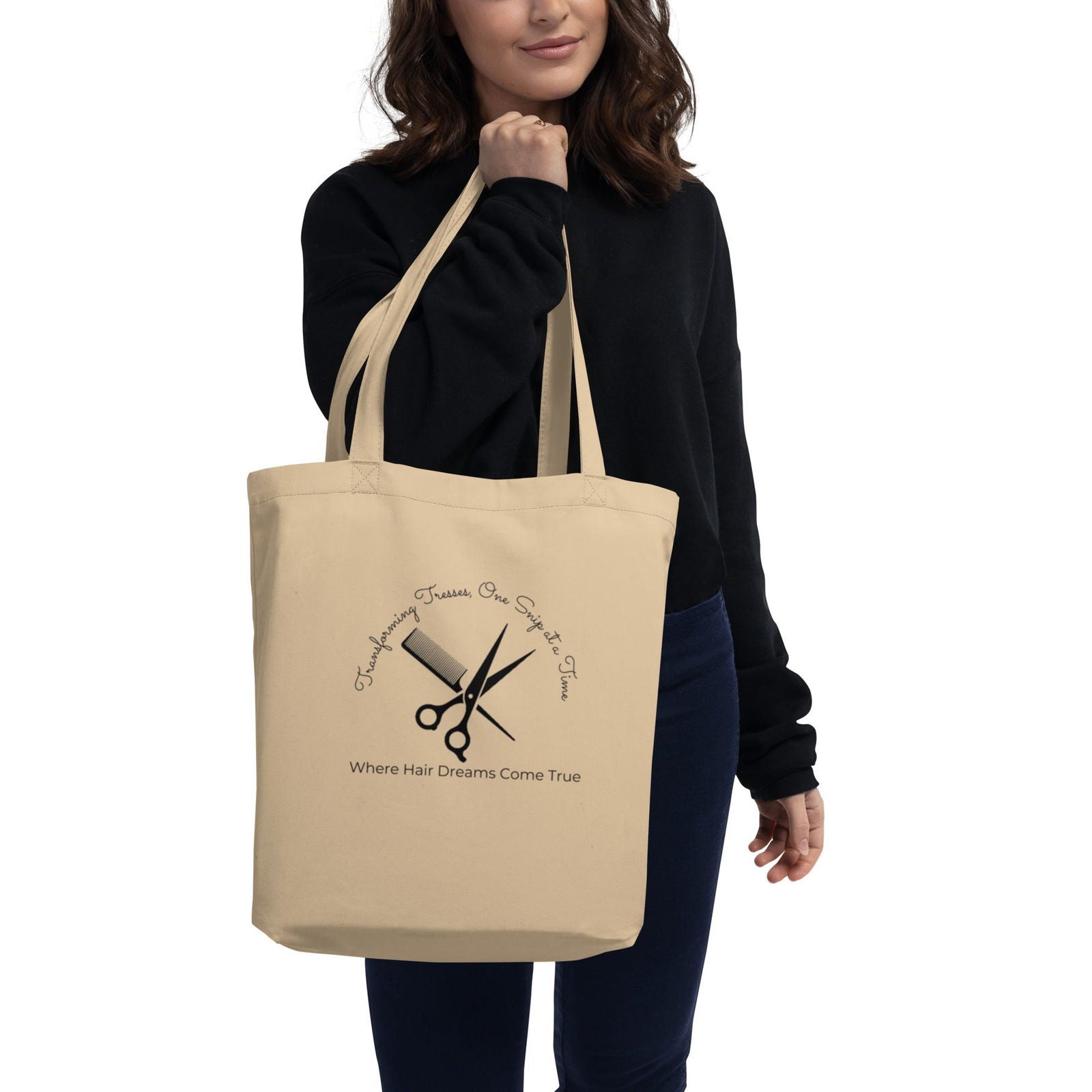 Hairstylist Eco Tote Bag   - #tag1# - #tag2# - 