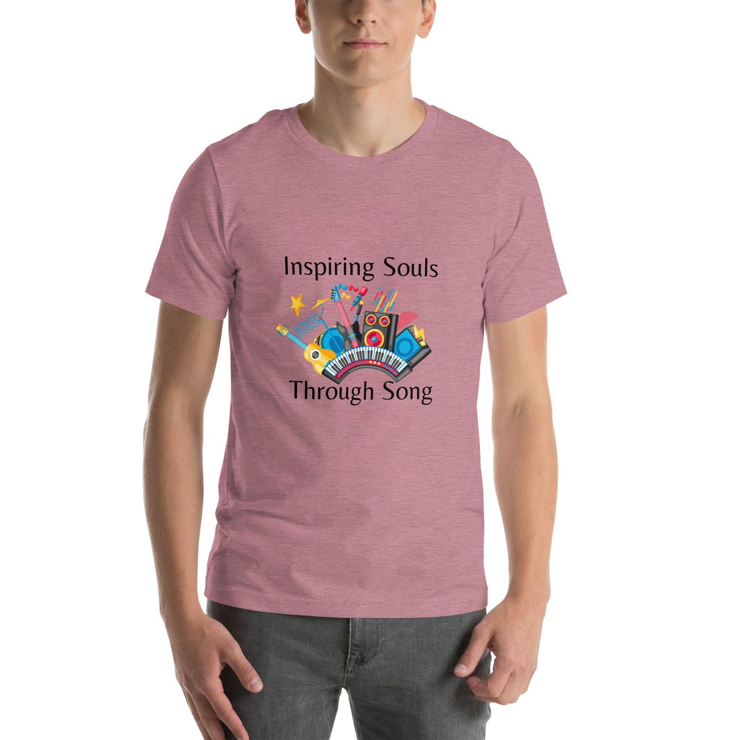Inspiring Souls Through Song | Short Sleeve | Unisex T-Shirt   - #tag1# - #tag2# - 