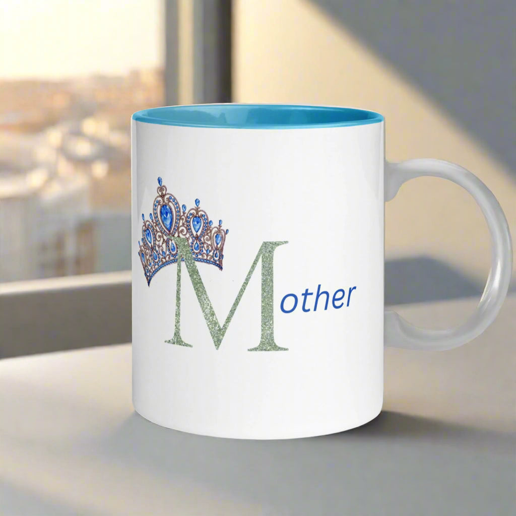 Mother Mug with Color Inside   - #tag1# - #tag2# - 