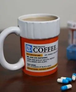 Taza de café con receta