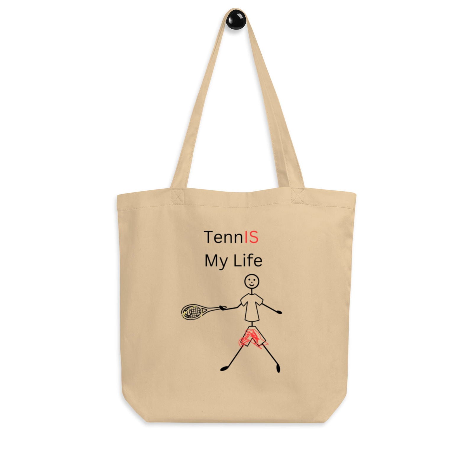 Tennis Eco Tote Bag   - #tag1# - #tag2# - 