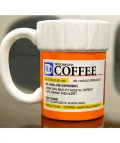 Taza de café con receta