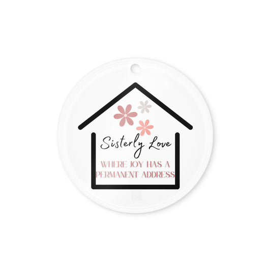 Sisterly Love | Acrylic Ornament   - #tag1# - #tag2# - 
