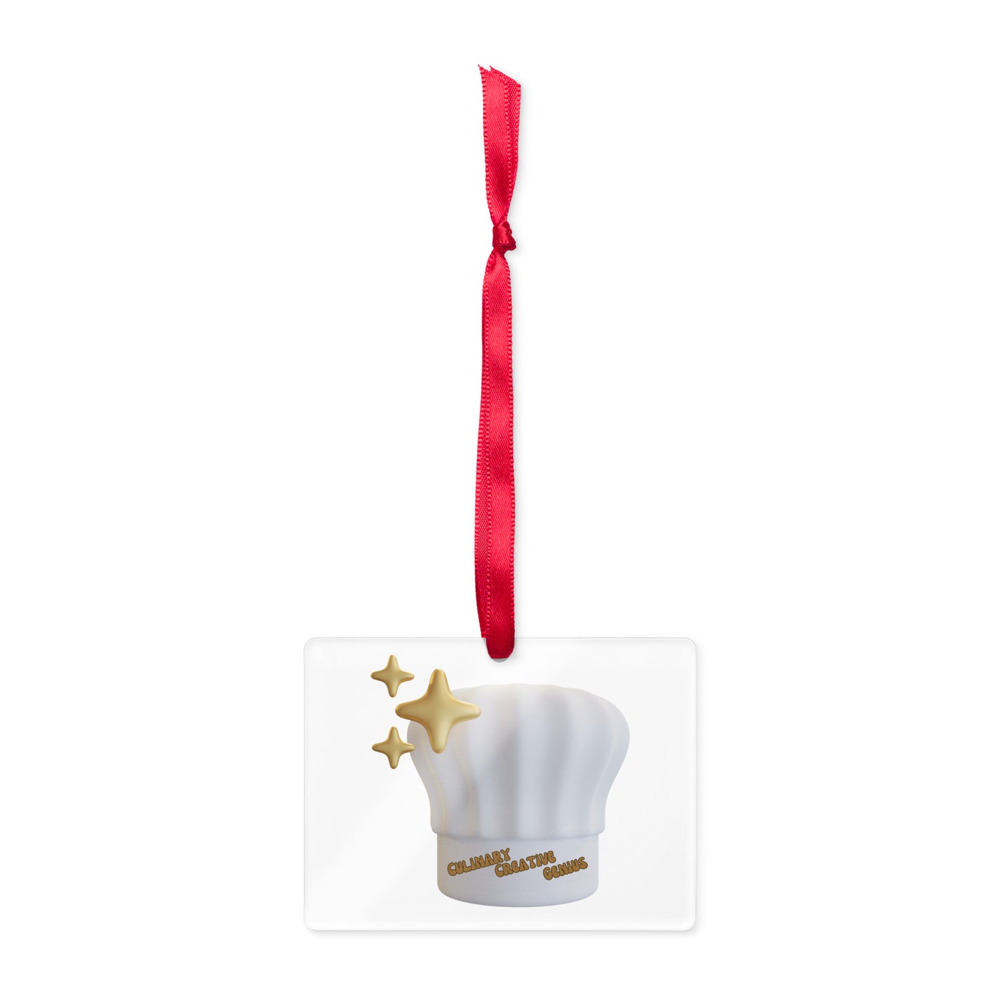 Culinary Creative Genius | Acrylic Ornament (US ONLY)   - #tag1# - #tag2# - 
