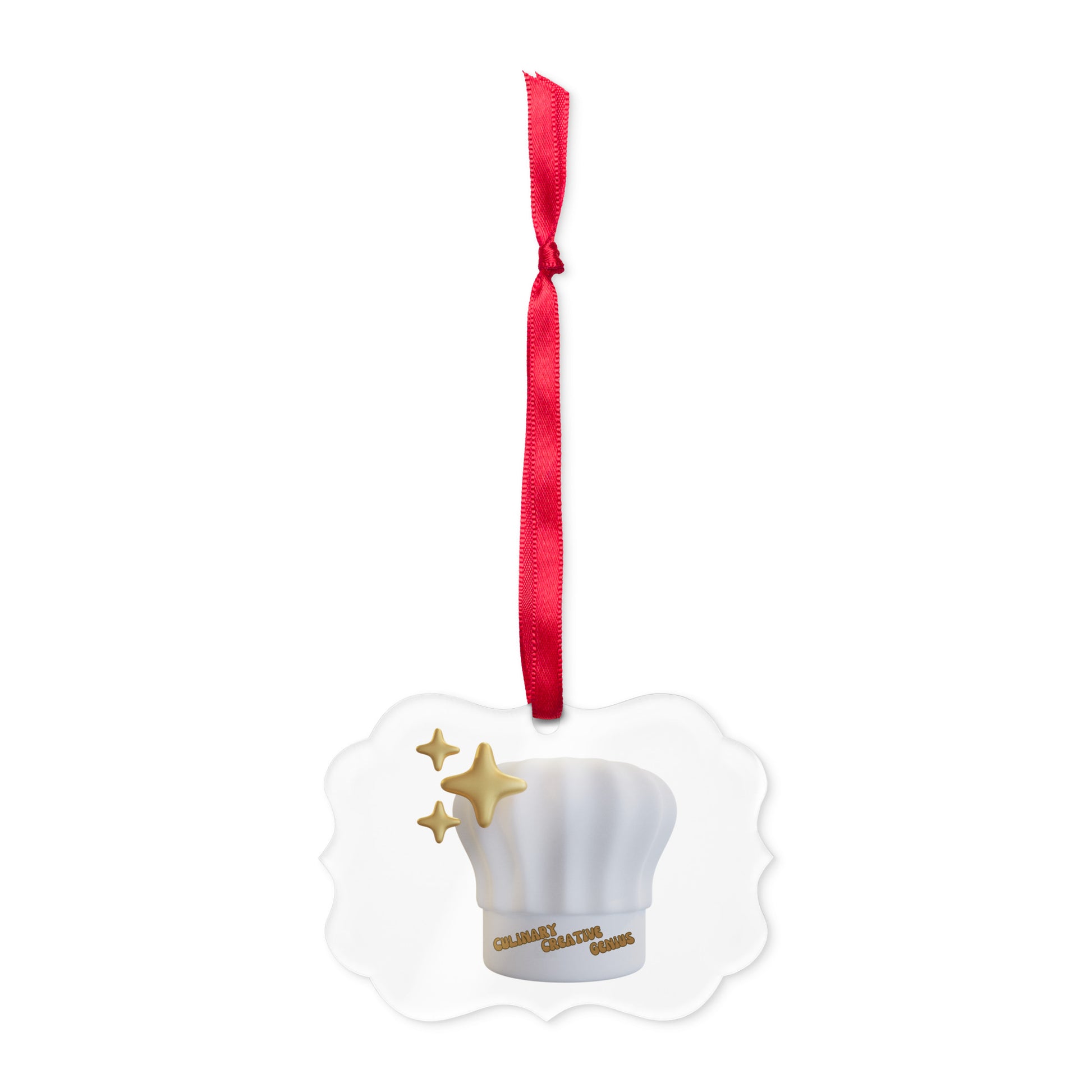 Culinary Creative Genius | Acrylic Ornament (US ONLY)   - #tag1# - #tag2# - 