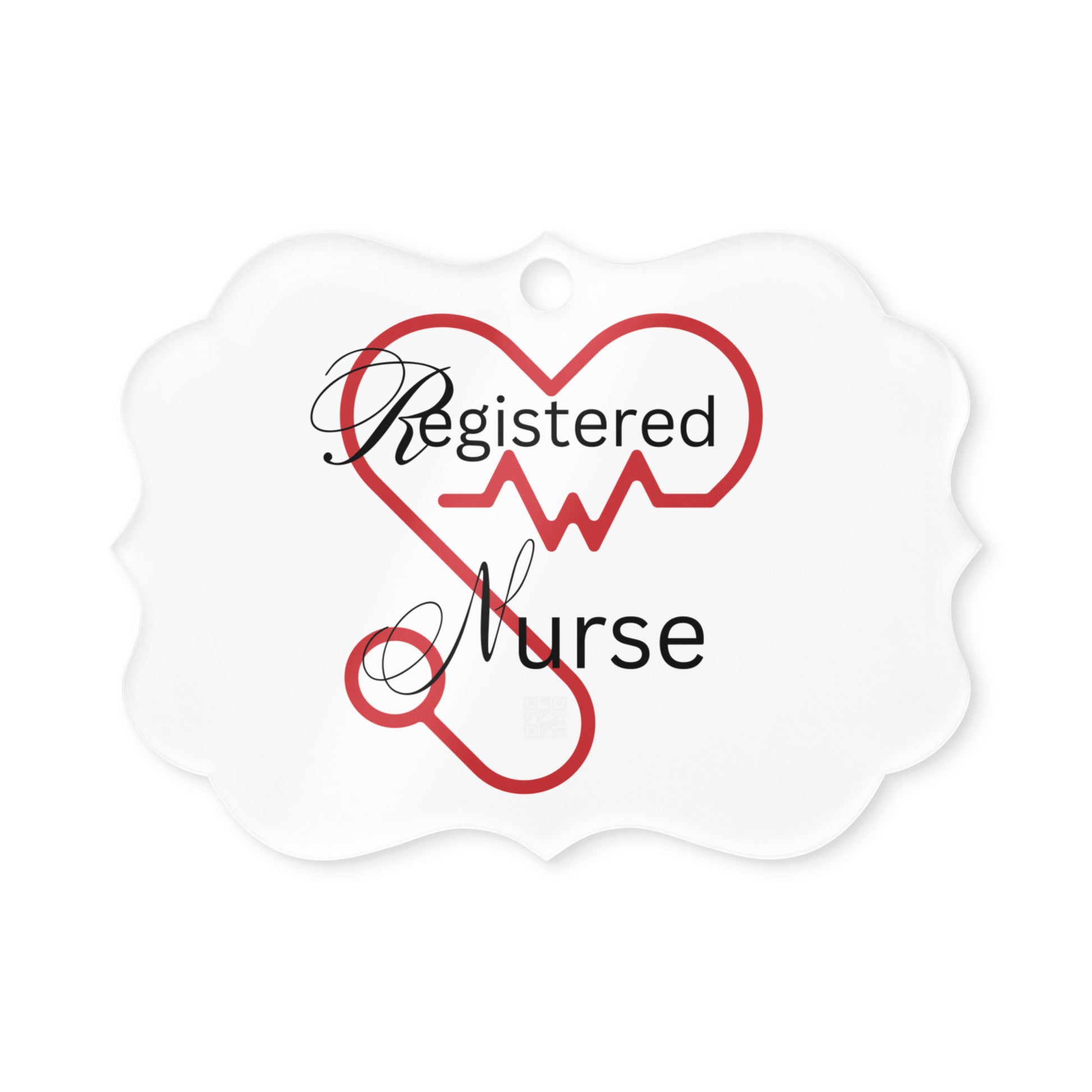 Registered Nurse | Acrylic Ornament   - #tag1# - #tag2# - 