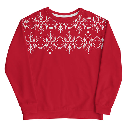 Snowflake | Unisex Sweatshirt   - #tag1# - #tag2# - 