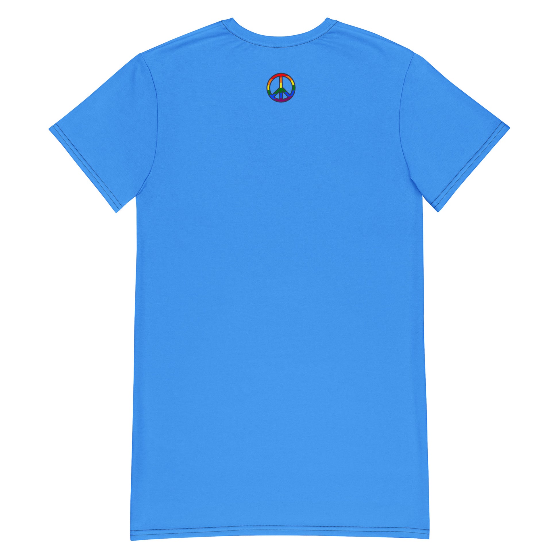 Rockin' That 70's Vibe | Blue | T-shirt dress   - #tag1# - #tag2# - 
