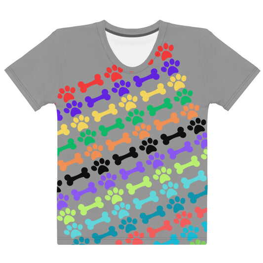 Dog Bones | Short Sleeve | Women's T-Shirt   - #tag1# - #tag2# - 