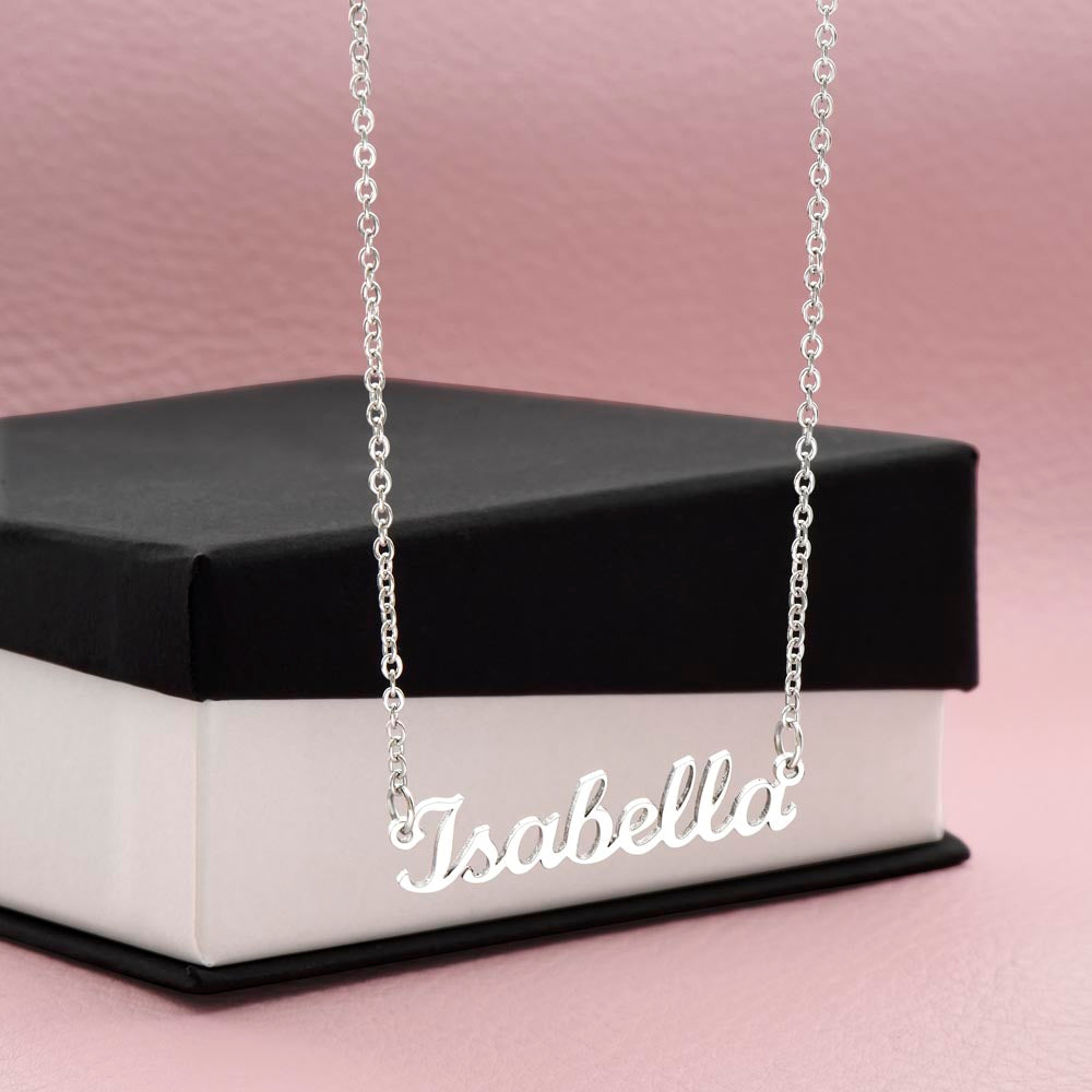 Personalized Name Necklace – Wear Your Story in Style!   - #tag1# - #tag2# - 