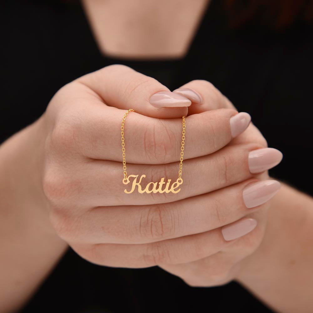 Personalized Name Necklace – Wear Your Story in Style!   - #tag1# - #tag2# - 
