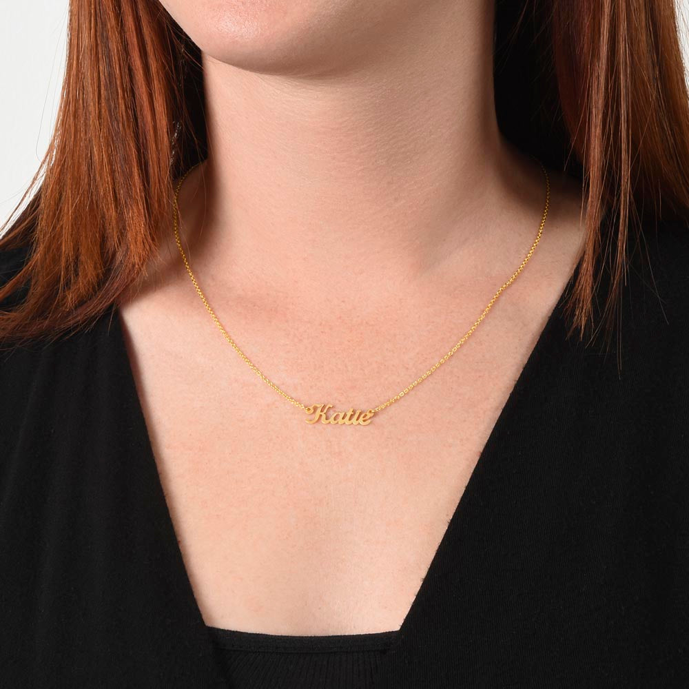 Personalized Name Necklace – Wear Your Story in Style!   - #tag1# - #tag2# - 