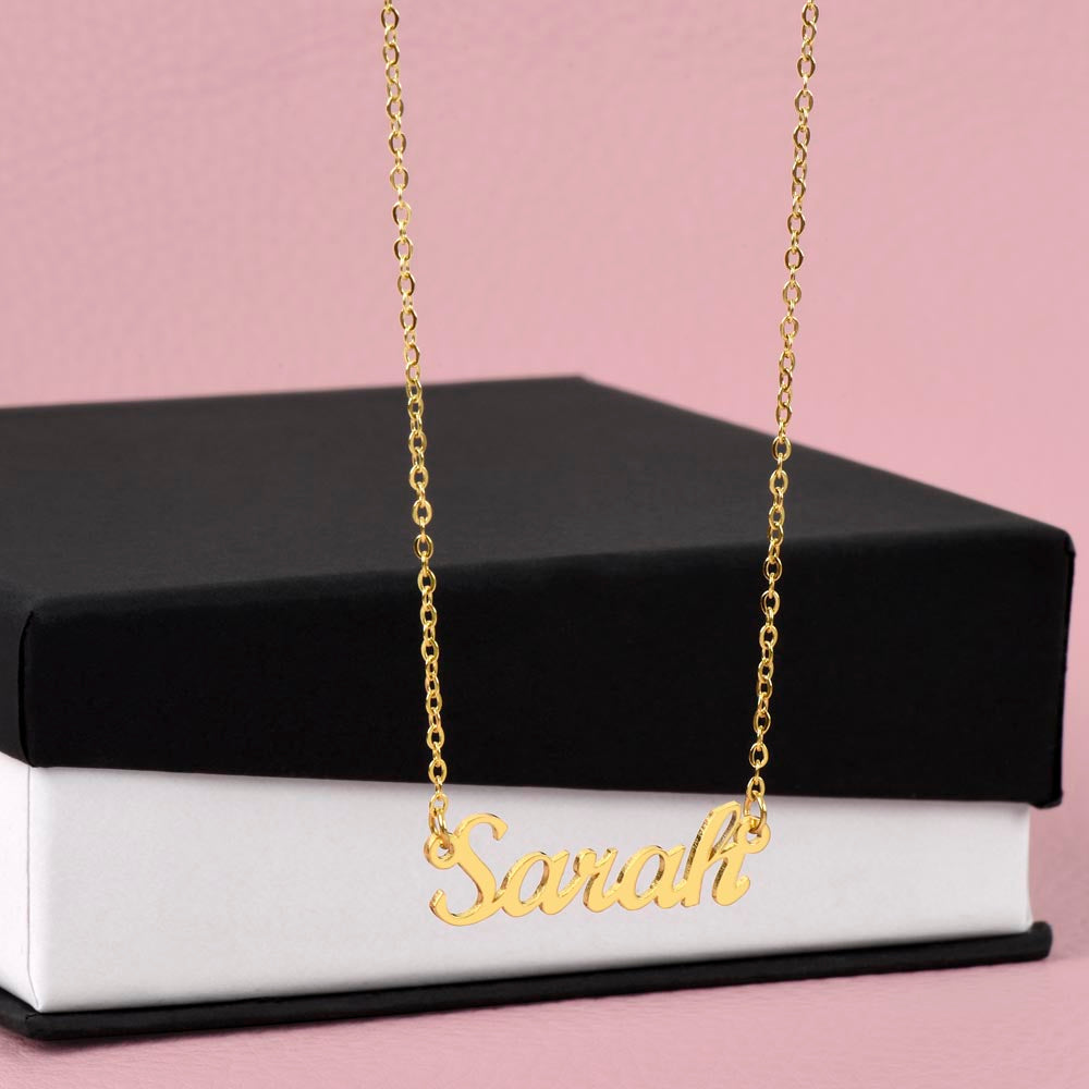 Personalized Name Necklace – Wear Your Story in Style!   - #tag1# - #tag2# - 