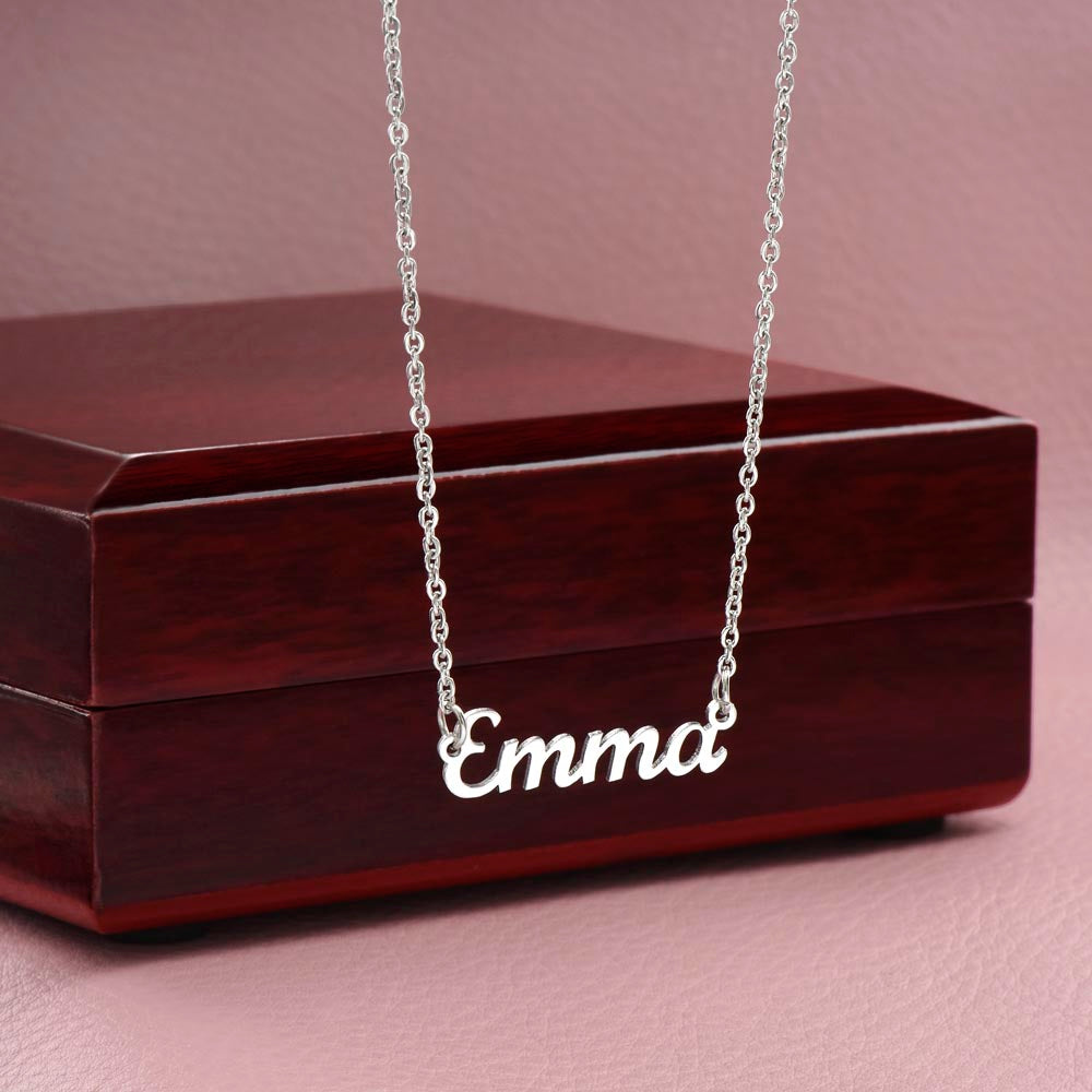Personalized Name Necklace – Wear Your Story in Style!   - #tag1# - #tag2# - 
