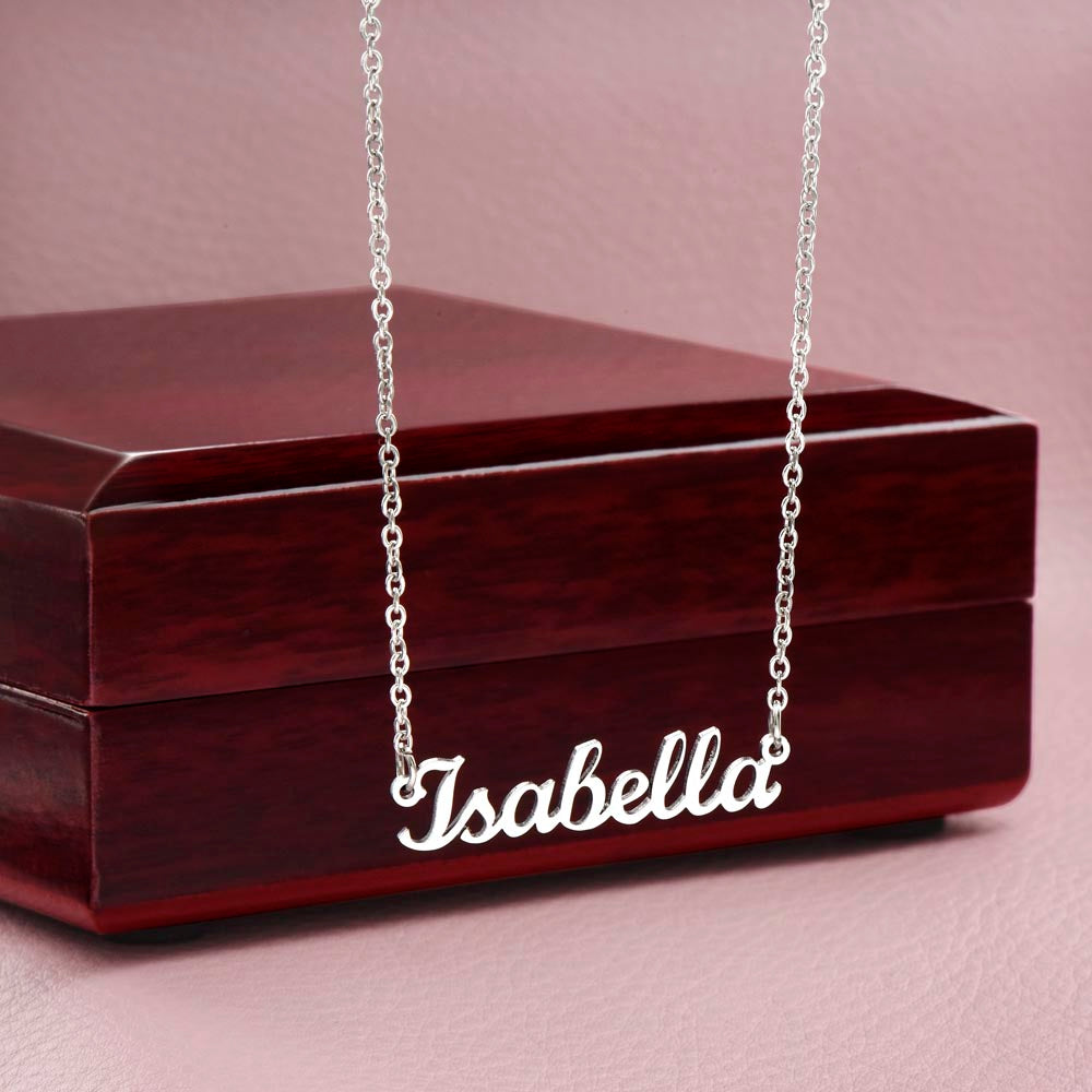 Personalized Name Necklace – Wear Your Story in Style!   - #tag1# - #tag2# - 