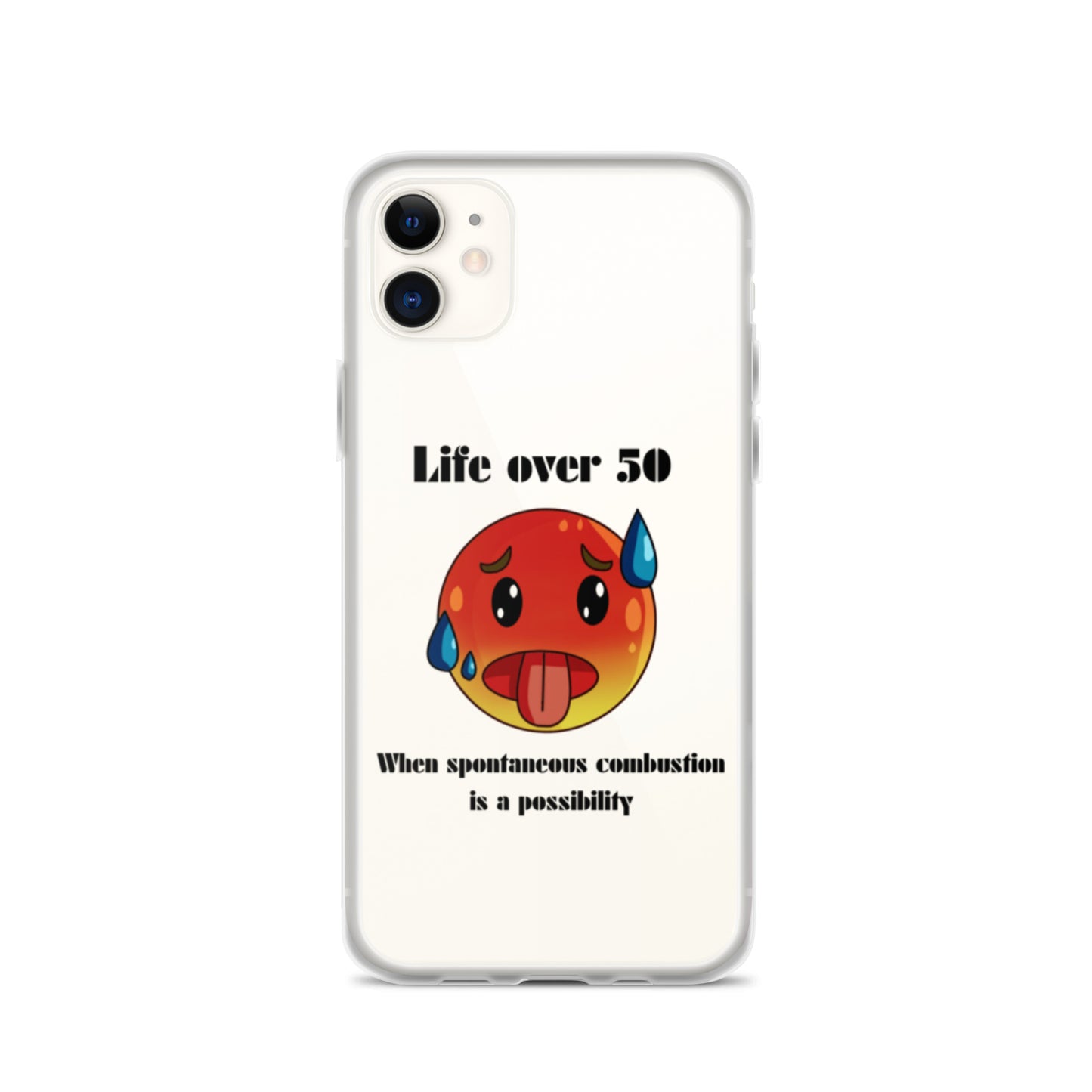 Life Over 50 | Clear Case for iPhone®   - #tag1# - #tag2# - 
