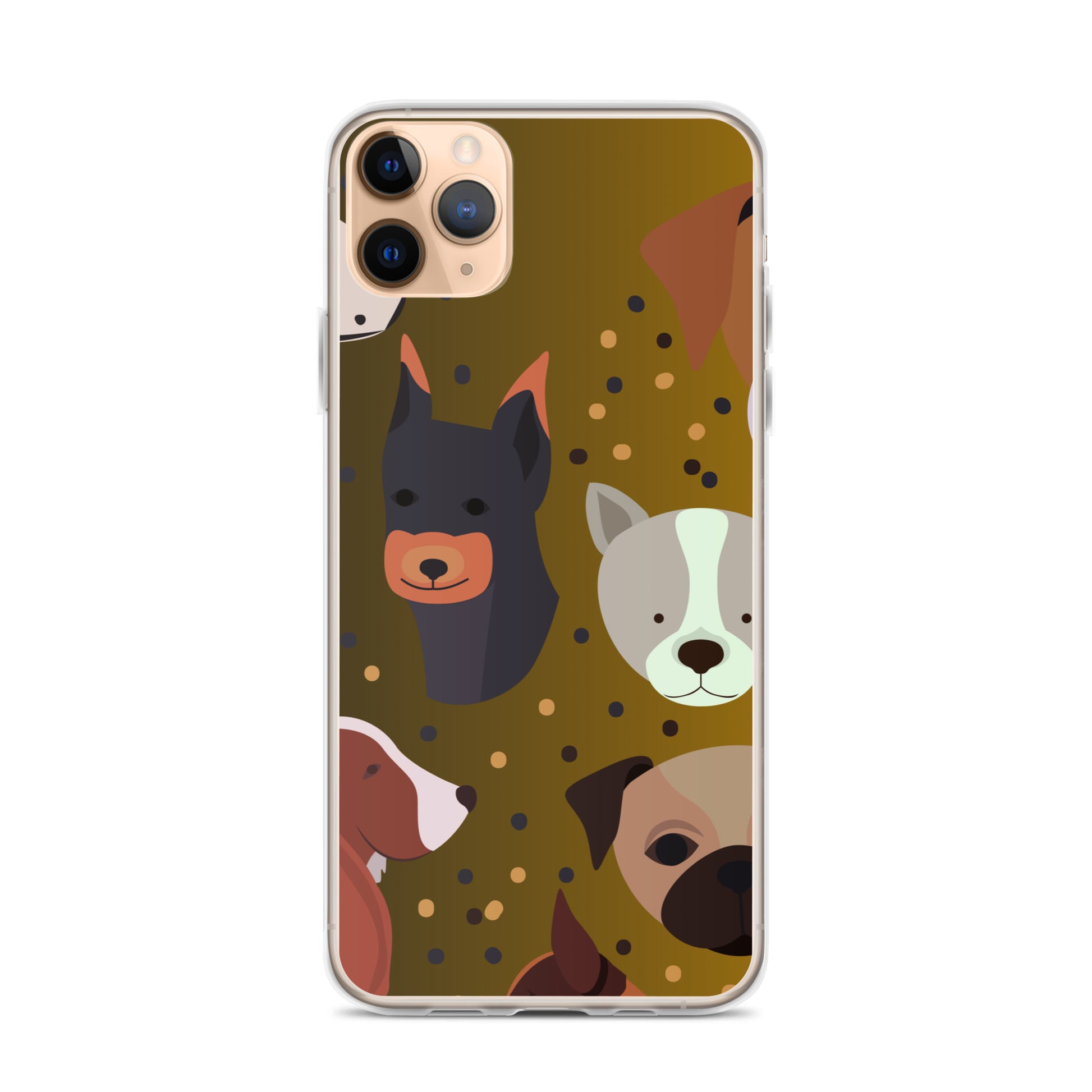 Dog Lover Clear Case for iPhone®   - #tag1# - #tag2# - 