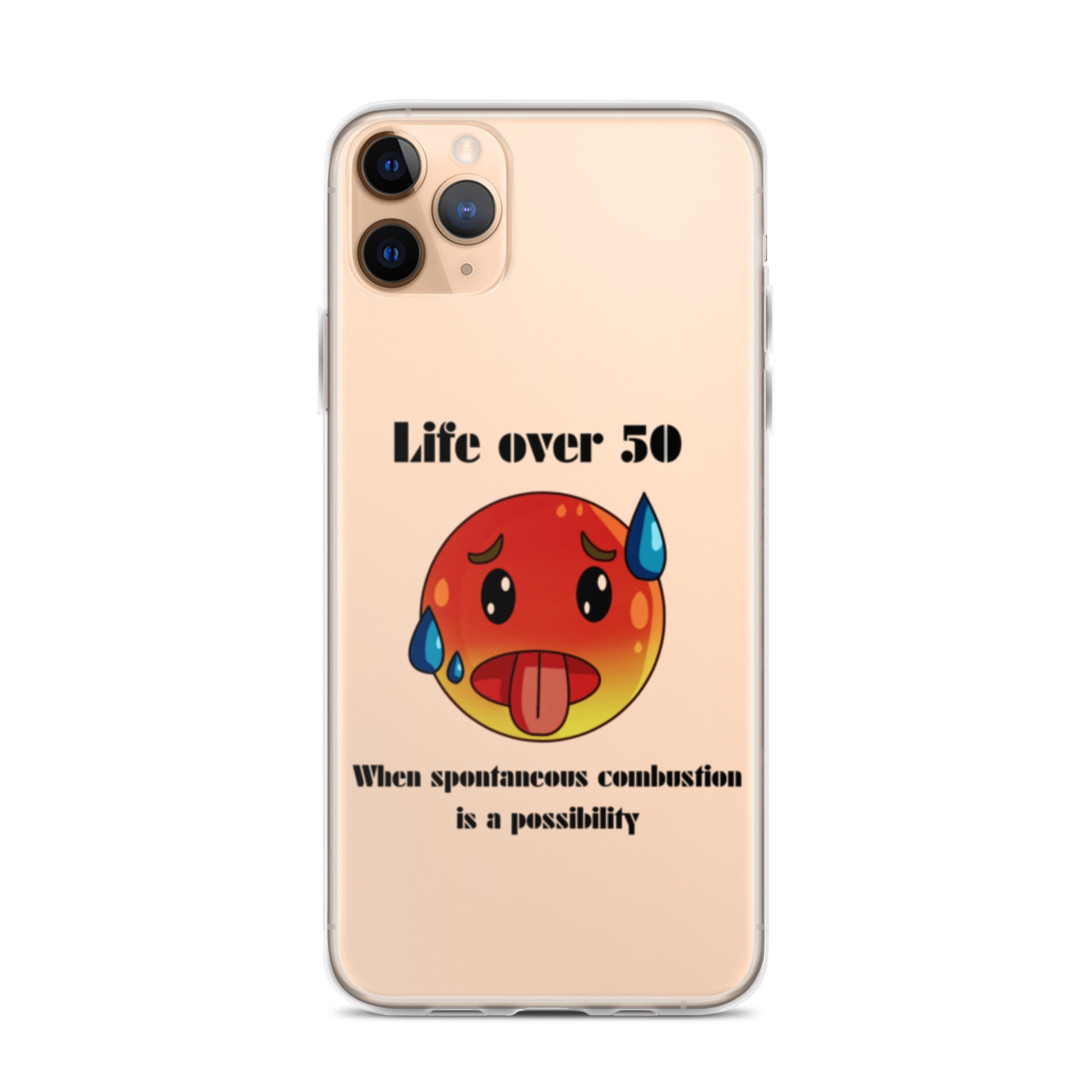 Life Over 50 | Clear Case for iPhone®   - #tag1# - #tag2# - 