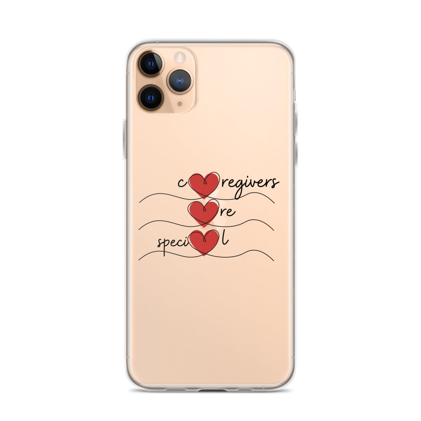 Caregivers Are Special | Clear Case for iPhone®   - #tag1# - #tag2# - 