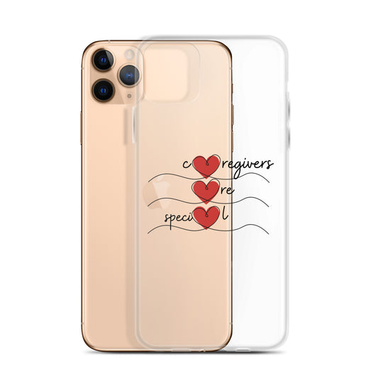 Caregivers Are Special | Clear Case for iPhone®   - #tag1# - #tag2# - 