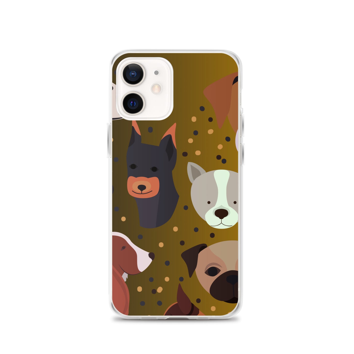 Dog Lover Clear Case for iPhone®   - #tag1# - #tag2# - 