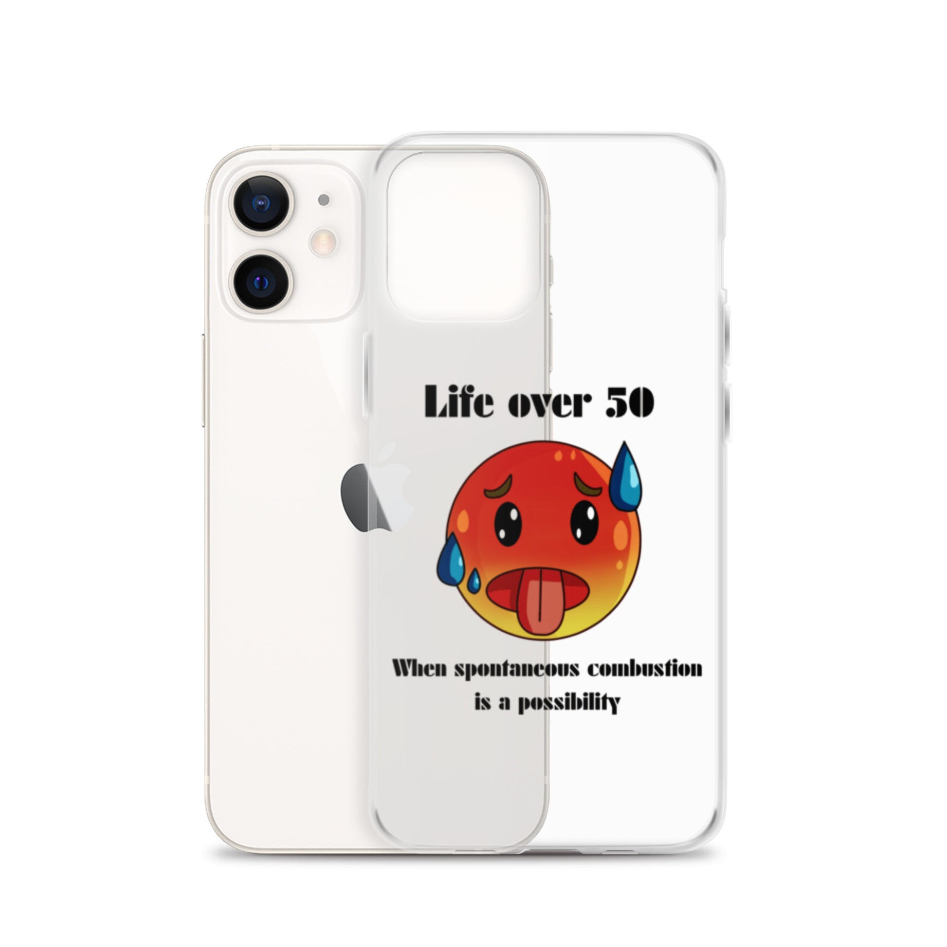 Life Over 50 | Clear Case for iPhone®   - #tag1# - #tag2# - 