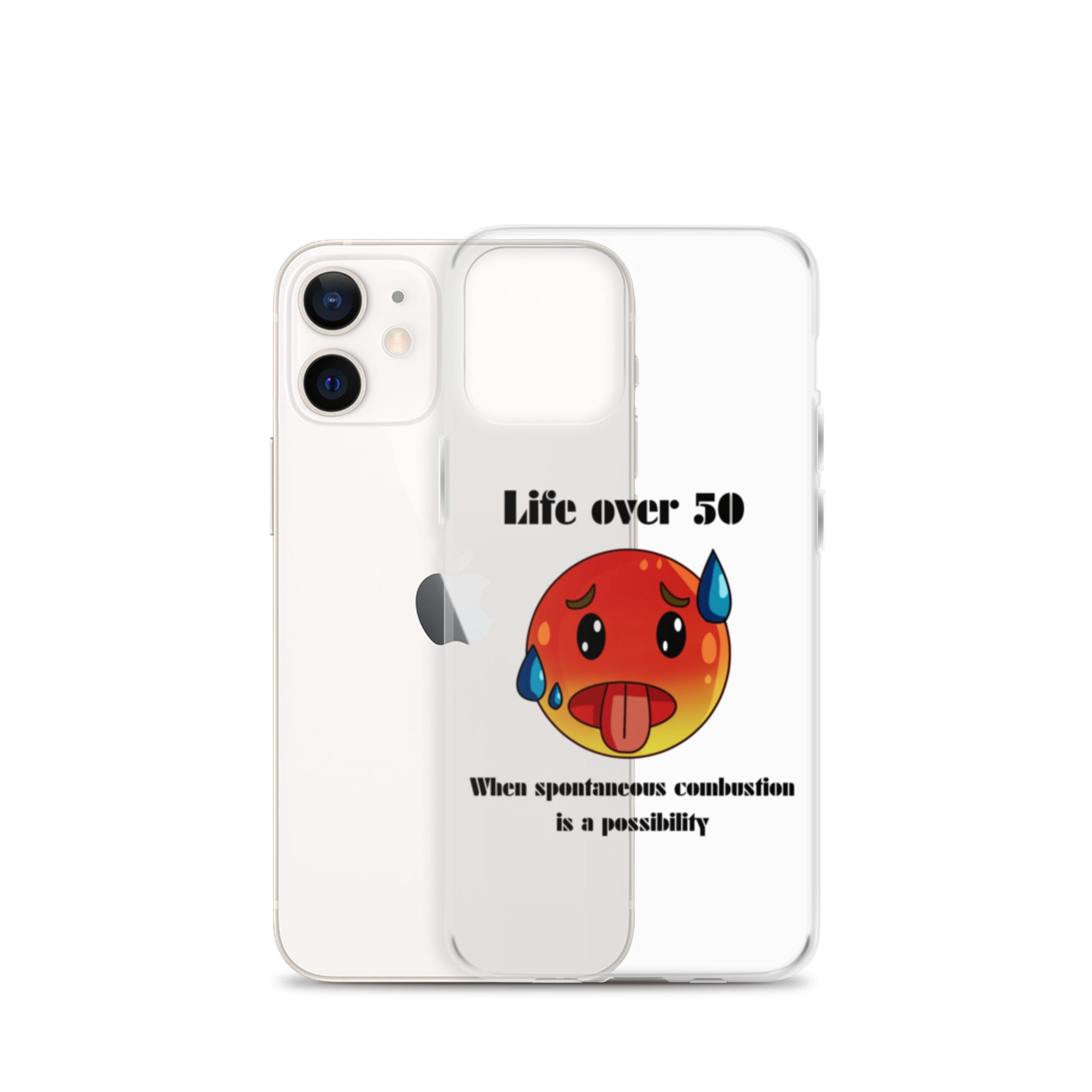 Life Over 50 | Clear Case for iPhone®   - #tag1# - #tag2# - 