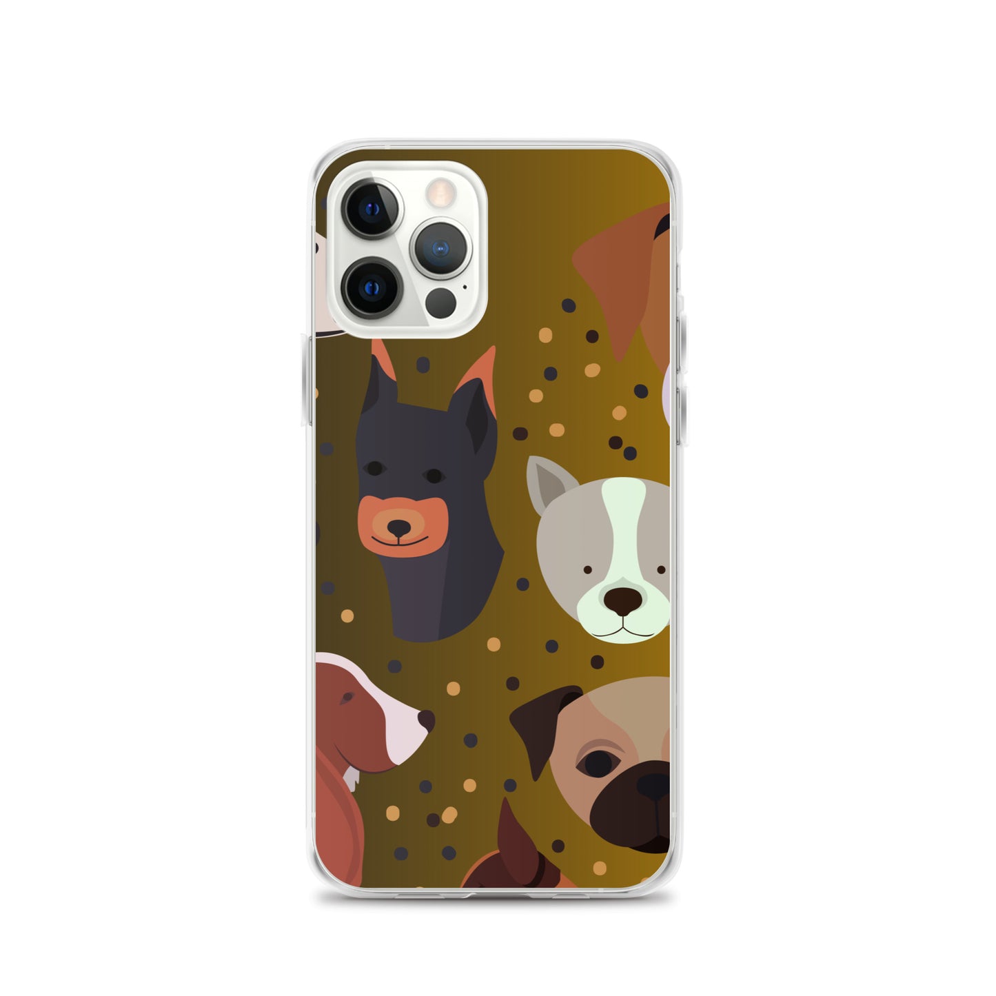 Dog Lover Clear Case for iPhone®   - #tag1# - #tag2# - 