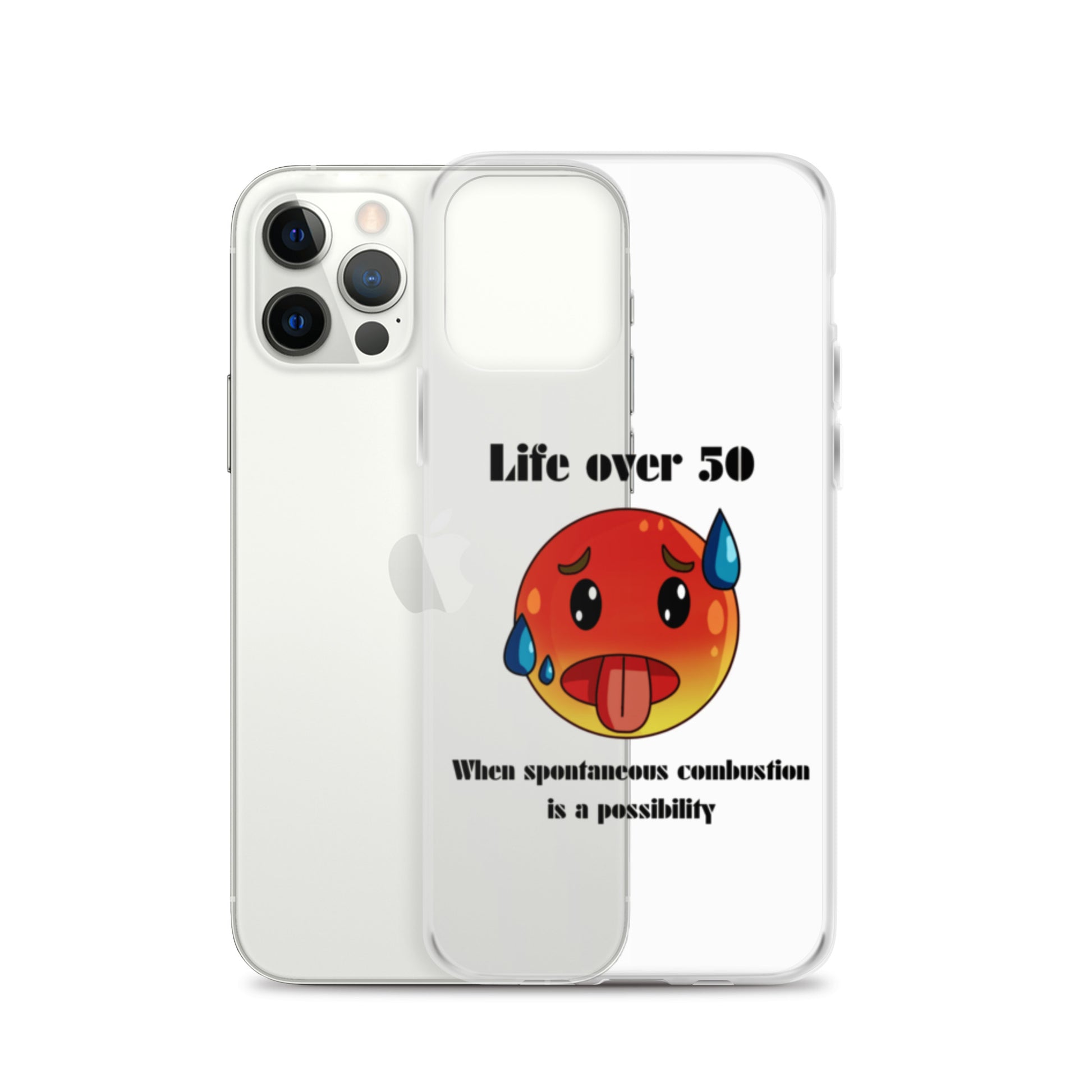 Life Over 50 | Clear Case for iPhone®   - #tag1# - #tag2# - 