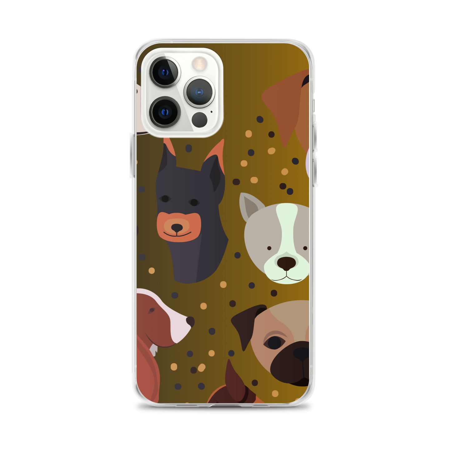 Dog Lover Clear Case for iPhone®   - #tag1# - #tag2# - 