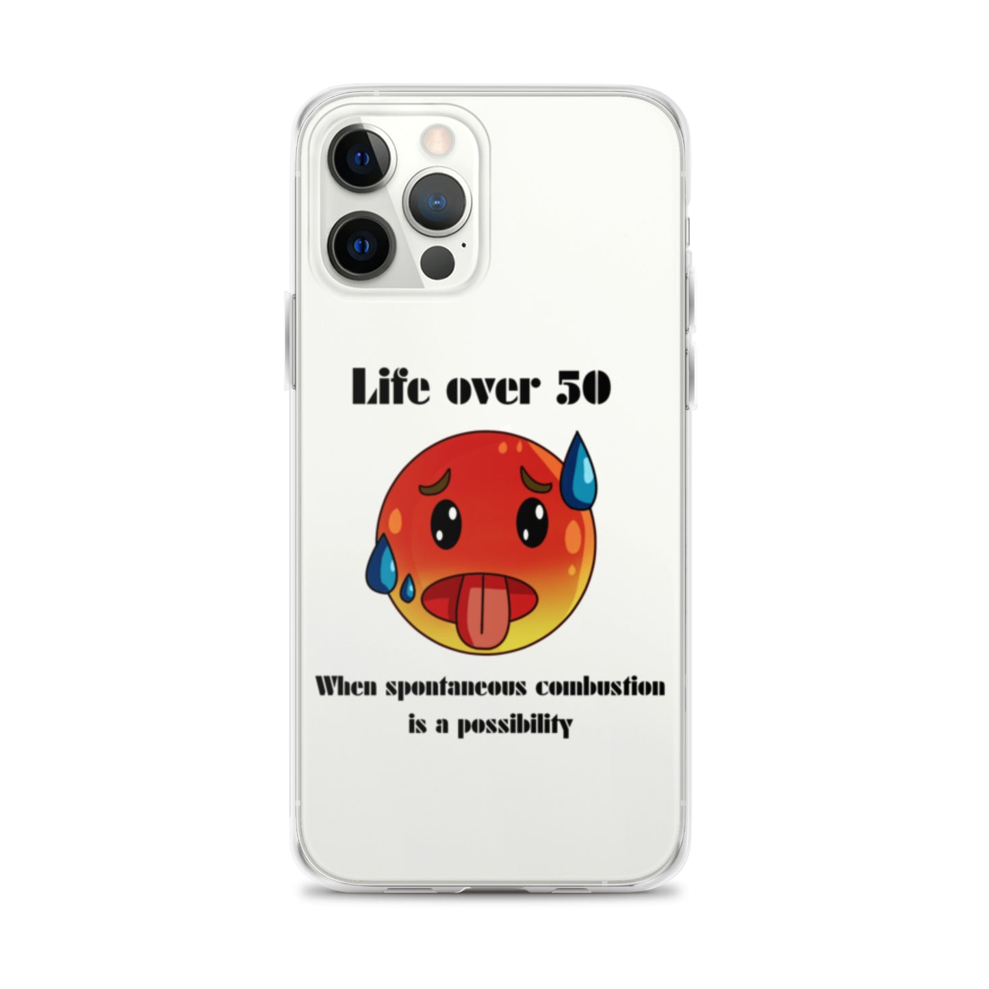 Life Over 50 | Clear Case for iPhone®   - #tag1# - #tag2# - 