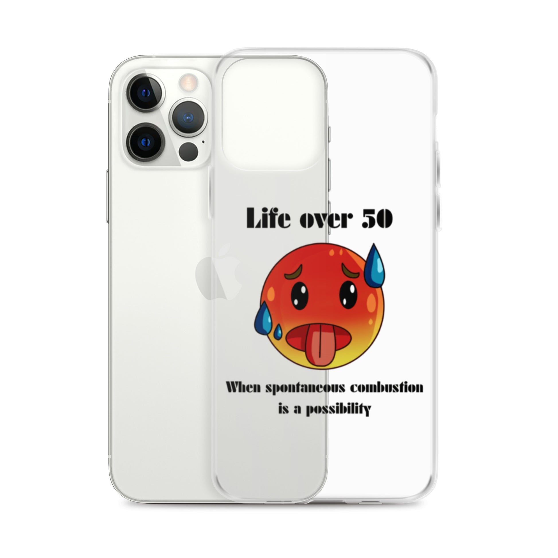 Life Over 50 | Clear Case for iPhone®   - #tag1# - #tag2# - 