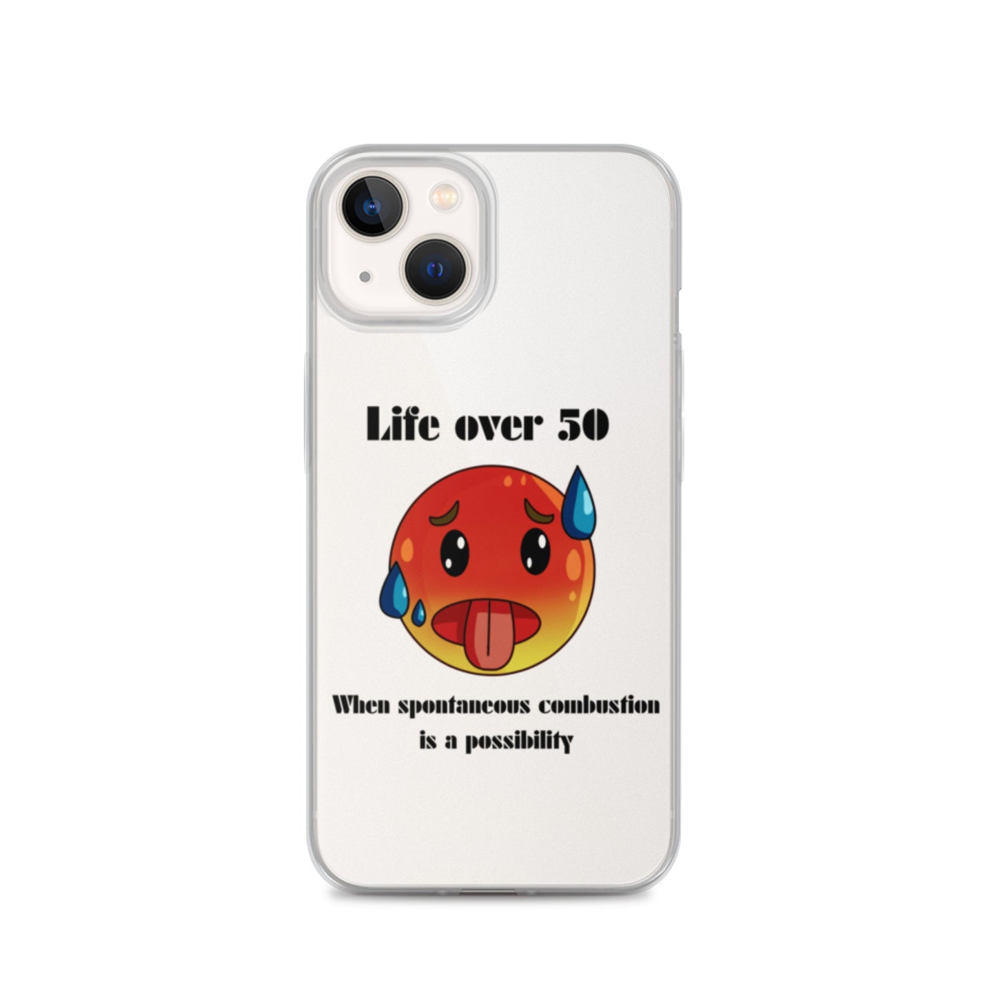 Life Over 50 | Clear Case for iPhone®   - #tag1# - #tag2# - 