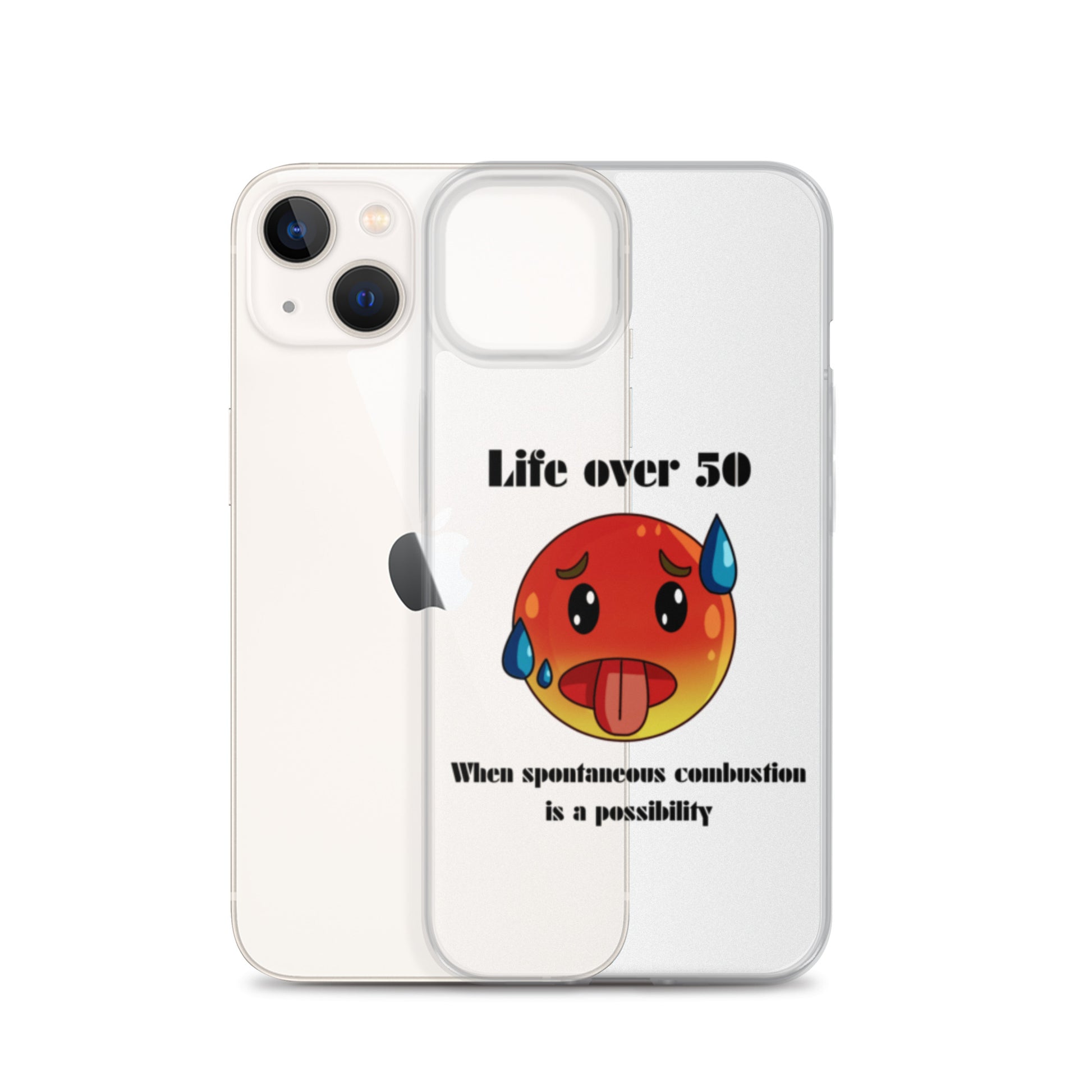 Life Over 50 | Clear Case for iPhone®   - #tag1# - #tag2# - 