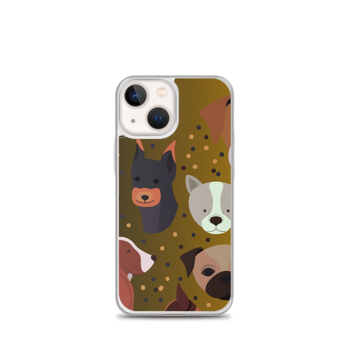 Dog Lover Clear Case for iPhone®   - #tag1# - #tag2# - 